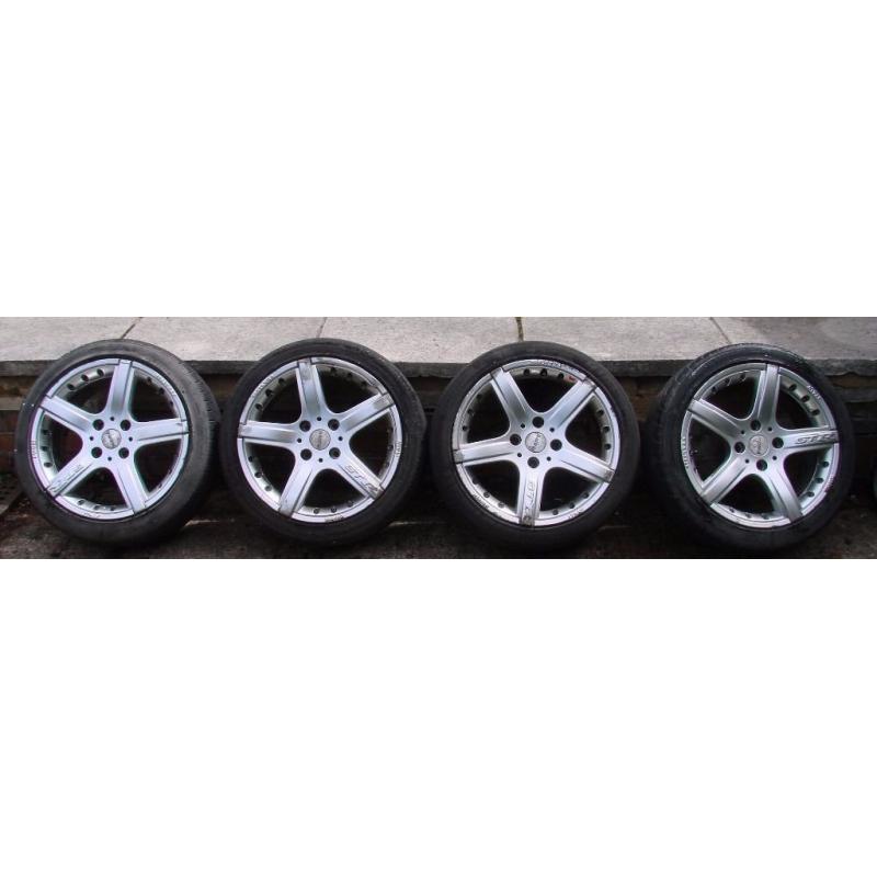 set of four 16 inch momo gtr wheels 108x4 pcd ford may fit others