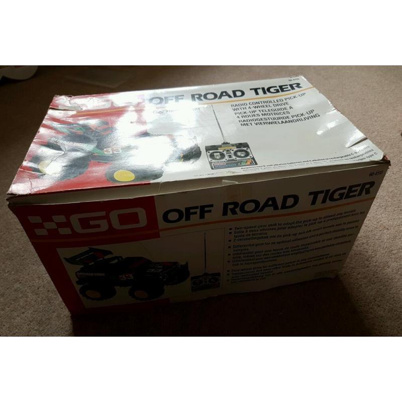 Retro Radio Controlled Go Off Road Tiger
