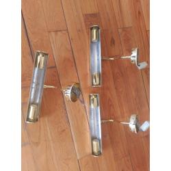 Brass picture lights