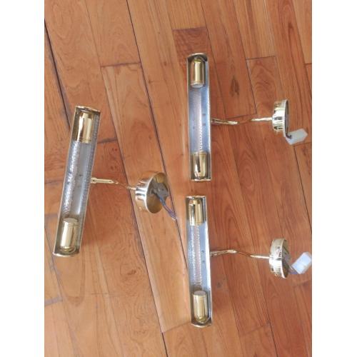 Brass picture lights