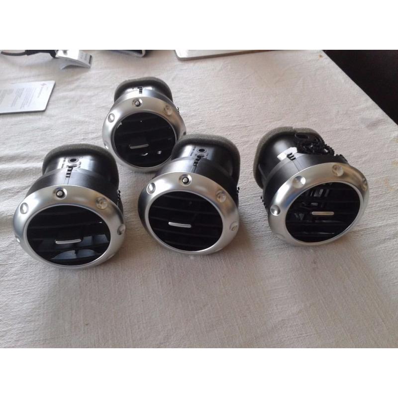 Audi TT Dashboard Vents set of 4, (New)