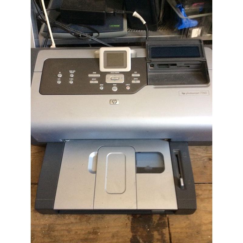 Printer, Scanner, Monitor and Desk