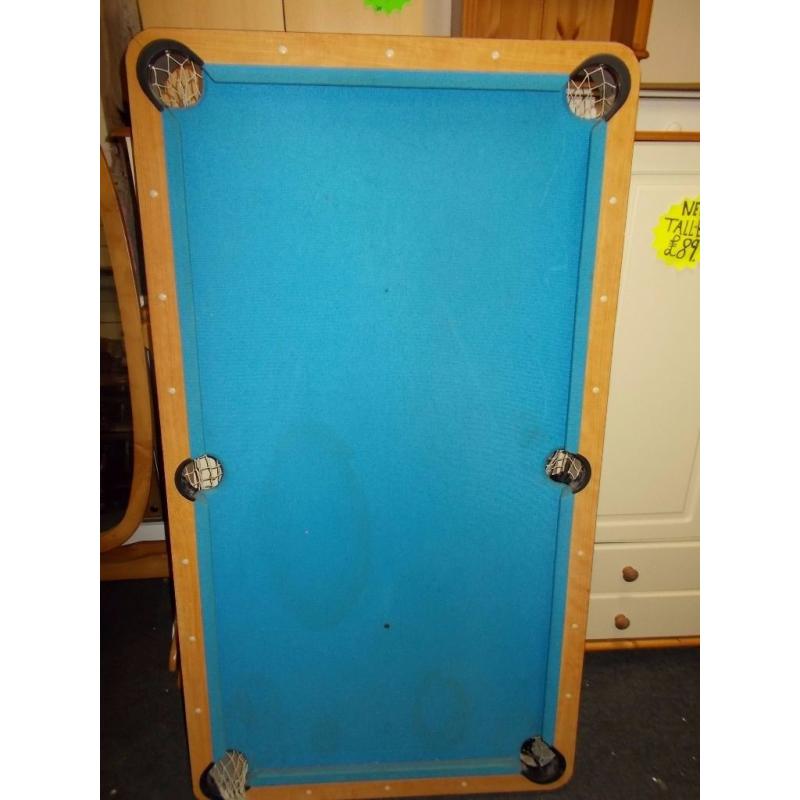 pool table folding