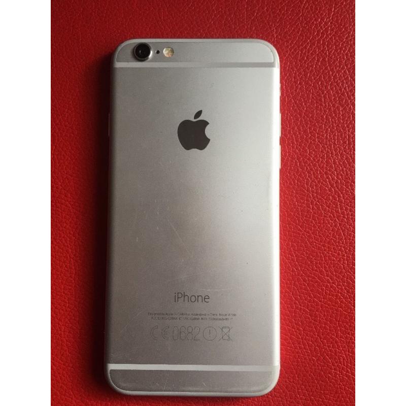 iPhone 6 silver 16 unlocked with box