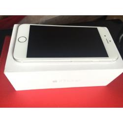 iPhone 6 silver 16 unlocked with box