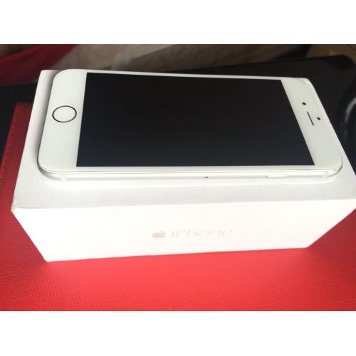 iPhone 6 silver 16 unlocked with box