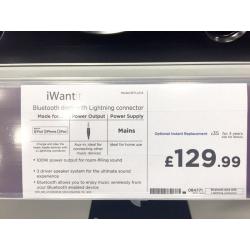 Iwant Bluetooth speaker iPhone