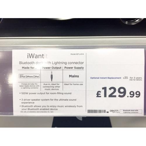 Iwant Bluetooth speaker iPhone