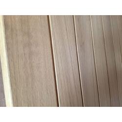 Solid oak interior door
