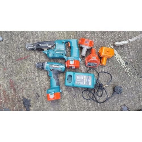 Makita collated screw gun with hand gun!!