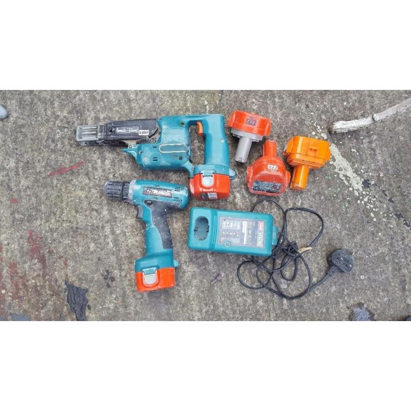 Makita collated screw gun with hand gun!!