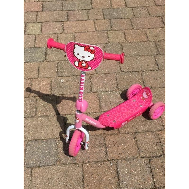 Hello kitty scooter