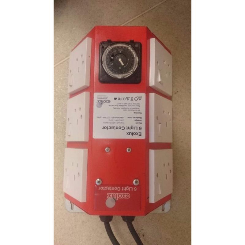 Hydroponics six way exolux contactor