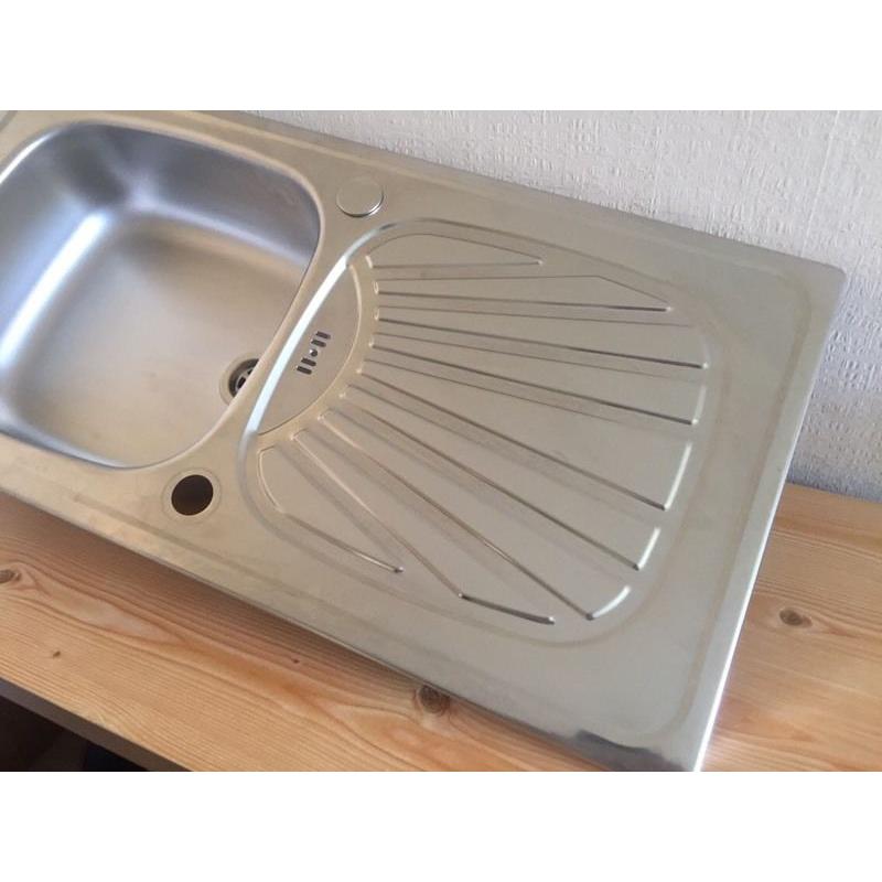 Astracast 1.0 Bowl Reversible Stainless Steel Sink -NEW-