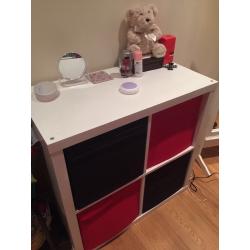 Chest of drawers and bedside table