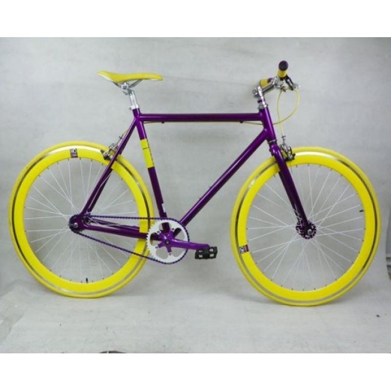 Aluminium single speed fixed gear fixie bike/ road bike/ bicycles + 1year warranty & free service fc
