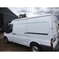ford transit medium base medium roof.60 reg,76k miles.new mot.1 owner from new