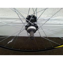 DRC QR 700c Road Bike Rear Wheel FreeWheel Alloy Double Wall