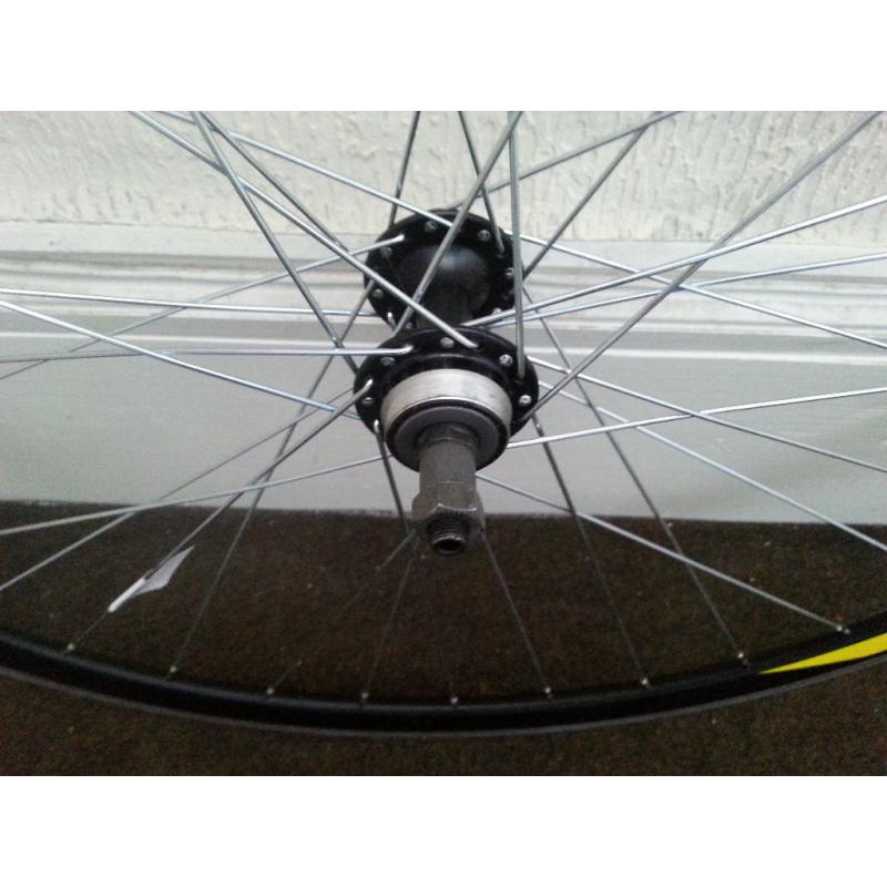 DRC QR 700c Road Bike Rear Wheel FreeWheel Alloy Double Wall