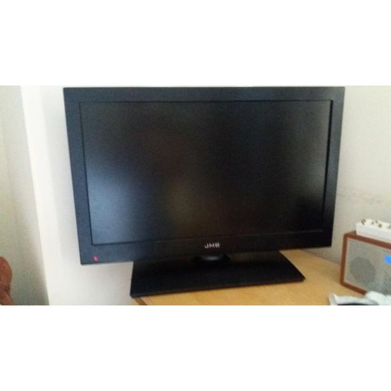 22 inch flat scree tv with inbuilt dvd player