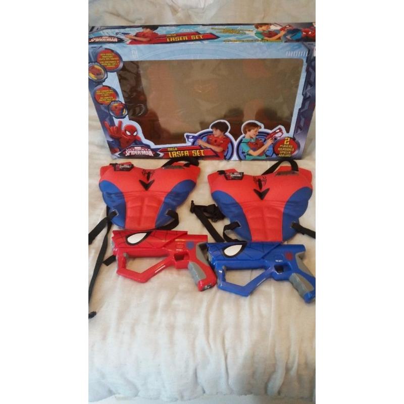 Spiderman Lazer Set