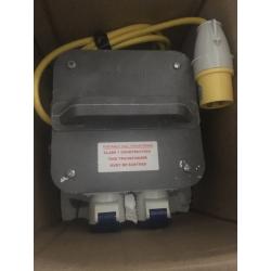 Defender 3.3kVA step up transformer 2x outlets never used