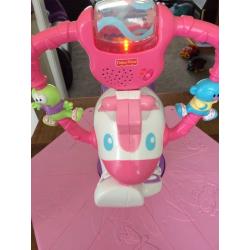 Jumping bouncing zebra (fisher price)