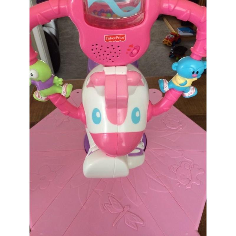 Jumping bouncing zebra (fisher price)