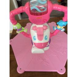Jumping bouncing zebra (fisher price)