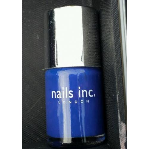 Assortment of nail varnishes including Nails Inc