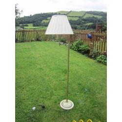Laura Ashley Malone Brass Swing Arm Floor lamps