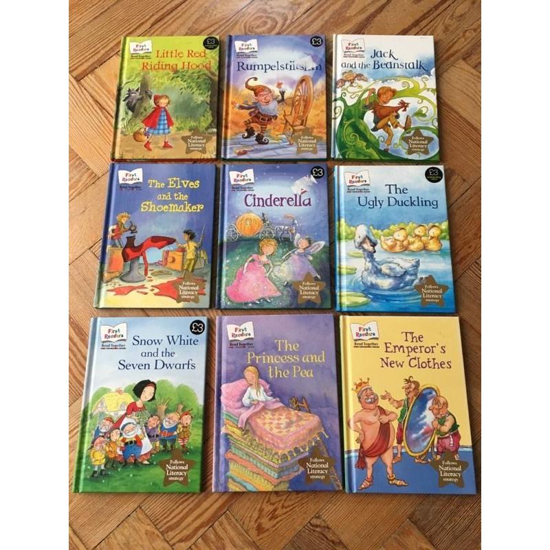 9 x First Reader books
