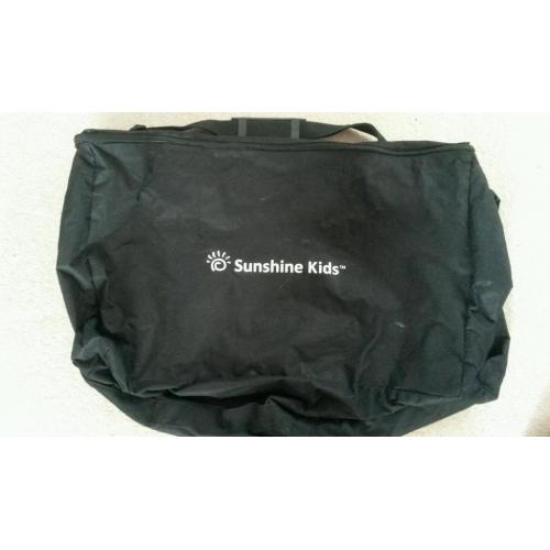 Car seat cover for airplane travel