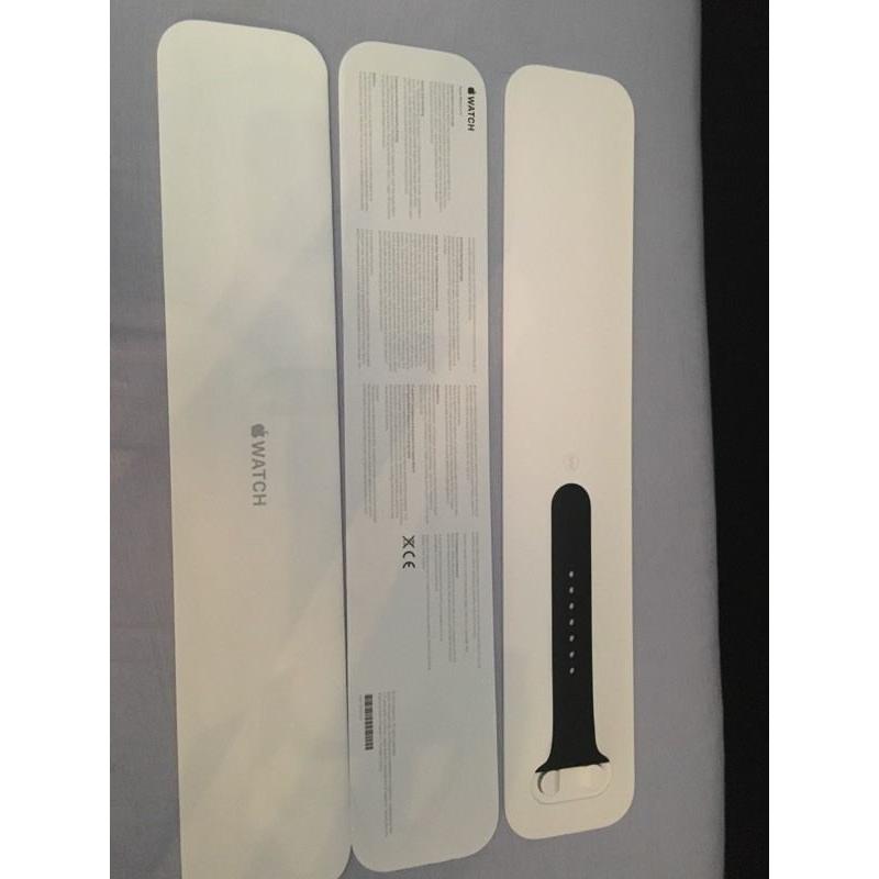 Apple Watch 42mm Space Grey, All Black Sport