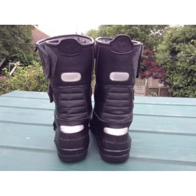 Frank Thomas Leather motorcycle boots