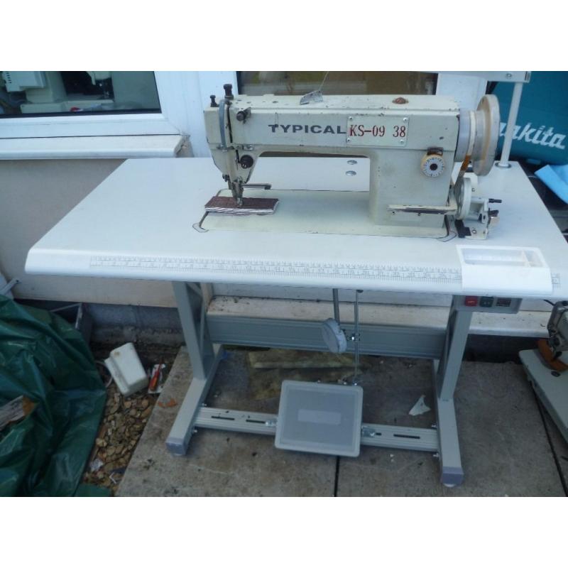 TYPICAL industrial WALKING FOOT Sewing machine(FOR HAND BAGS, UPHOLSTERY, DOG COLLARS