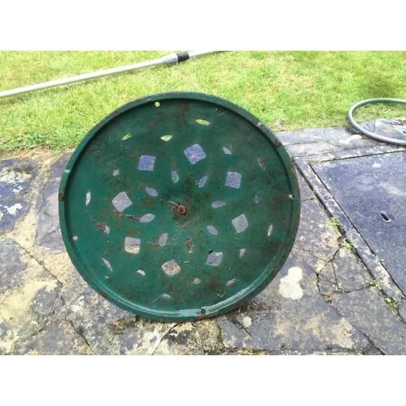 Cast iron sun umbrella base