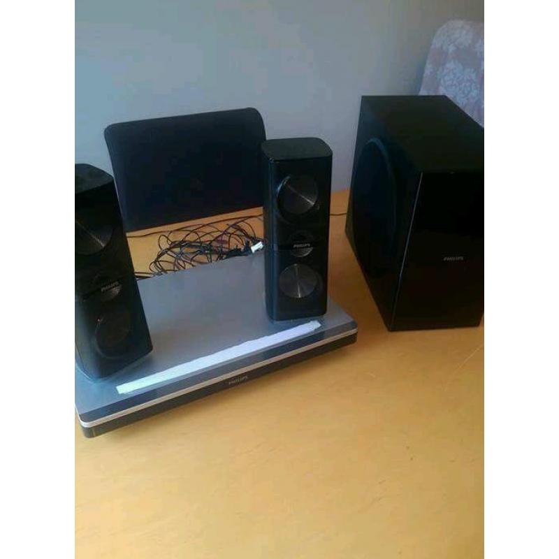 ilips HTB6251D 2.1,home theater system Blu-ray