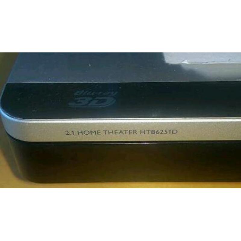ilips HTB6251D 2.1,home theater system Blu-ray