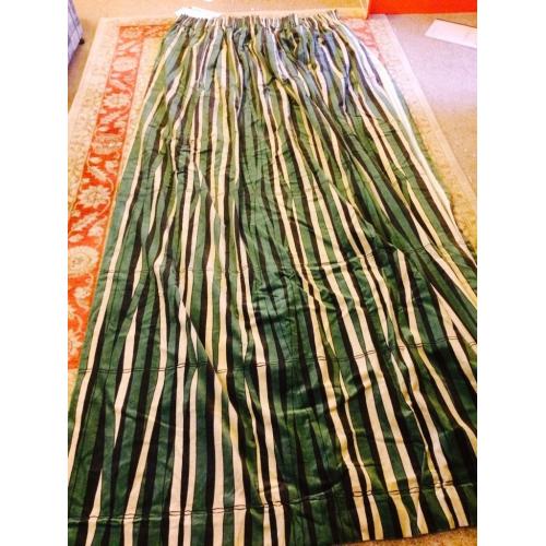 Vintage velvet curtains