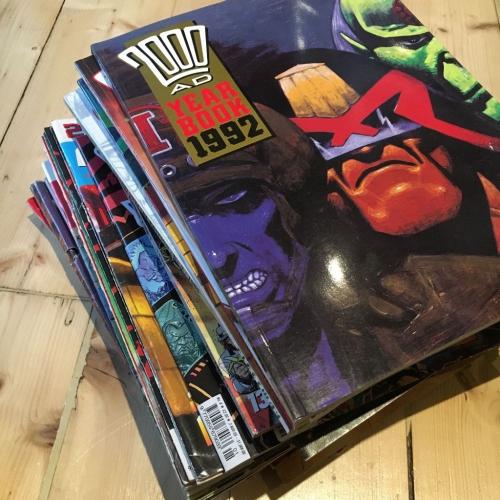 Collection of 2000AD Year Books and Specials