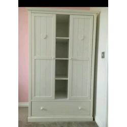 Next White Wardrobe Heart Design