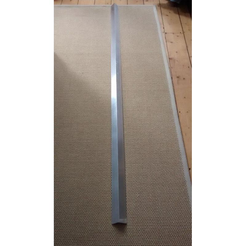 Aluminium - metal strip 50mm x 50mm x 1930mm. Buyer collects.