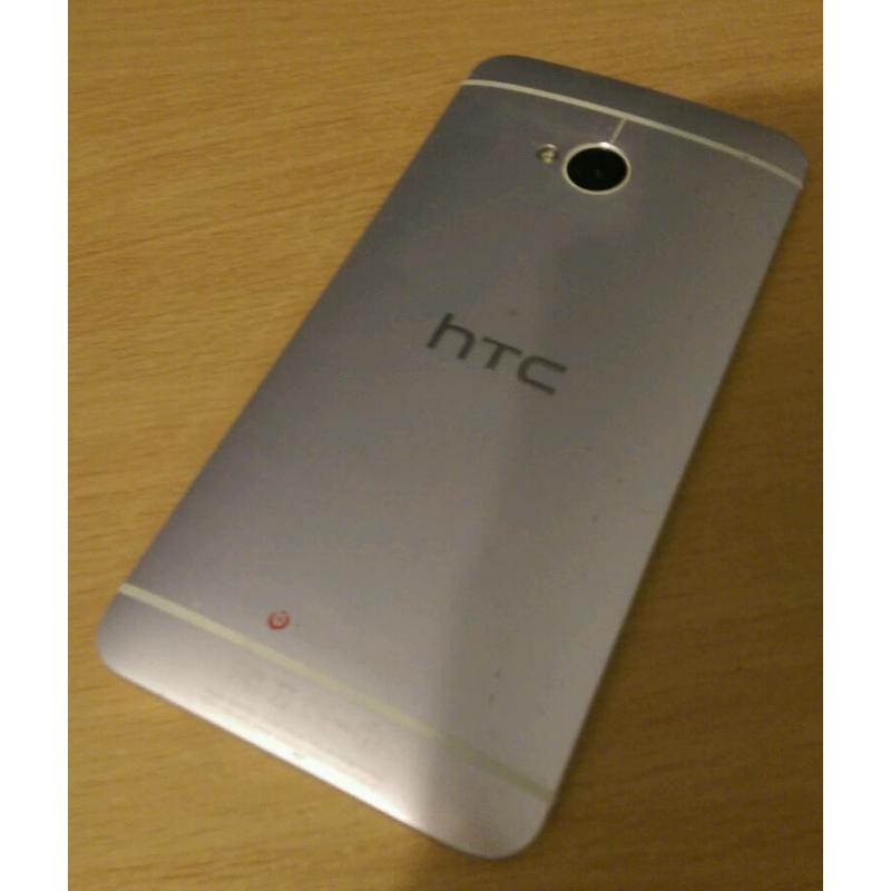Htc one m7 silver 32gb on ee