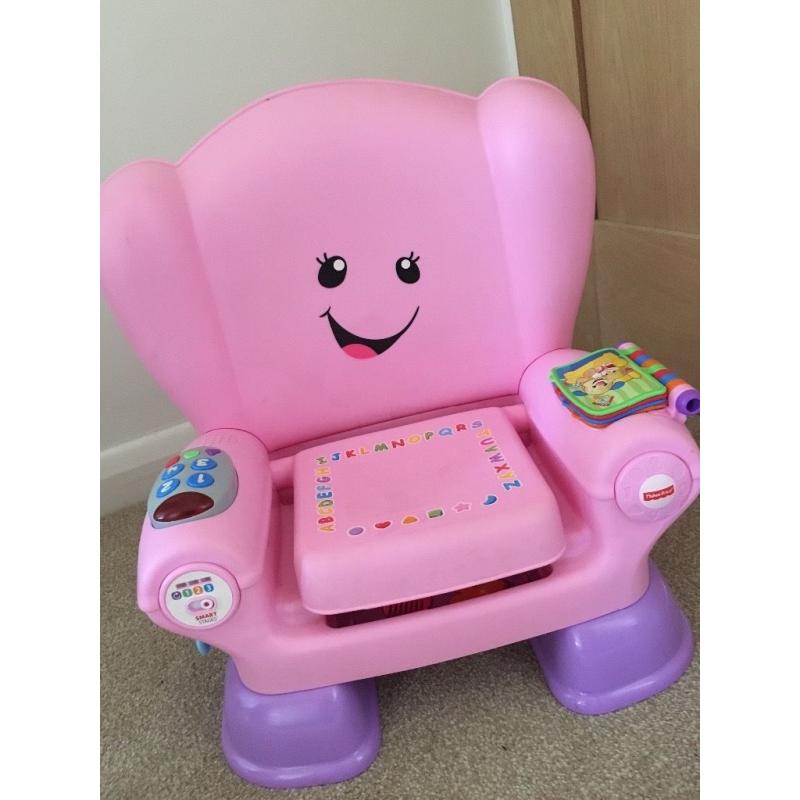 Fisher-Price Laugh & Learn Smart Stages Chair - Pink.