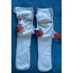 2 unusual design (used) tots bots easyfit Reuseable nappies