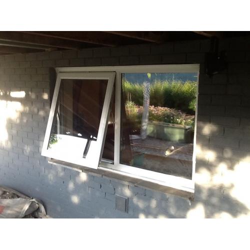Double glazed casement window