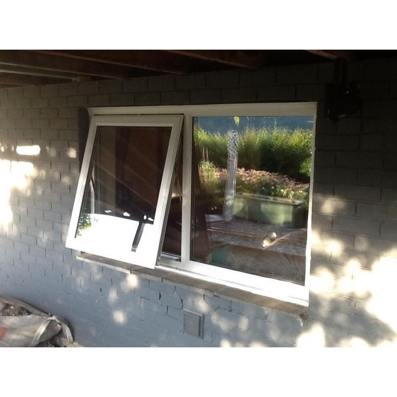 Double glazed casement window