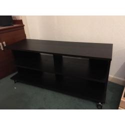 IKEA black TV / television stand