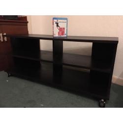 IKEA black TV / television stand